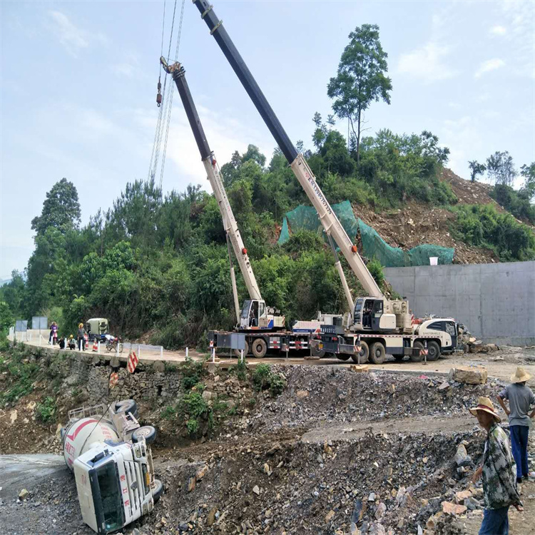 九江九江24小时应急道路救援吊装吊装现场实拍